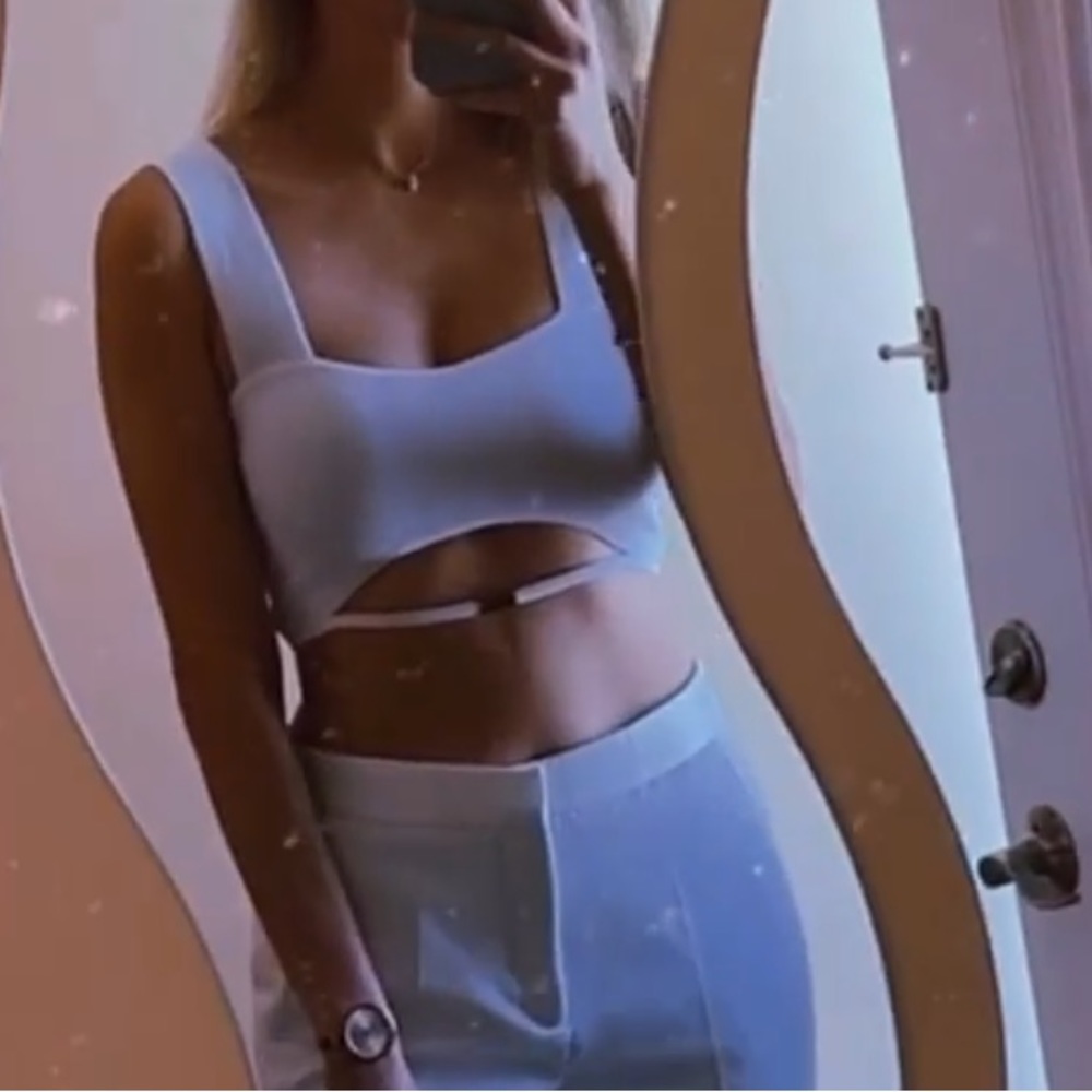 Zara | knit crop top